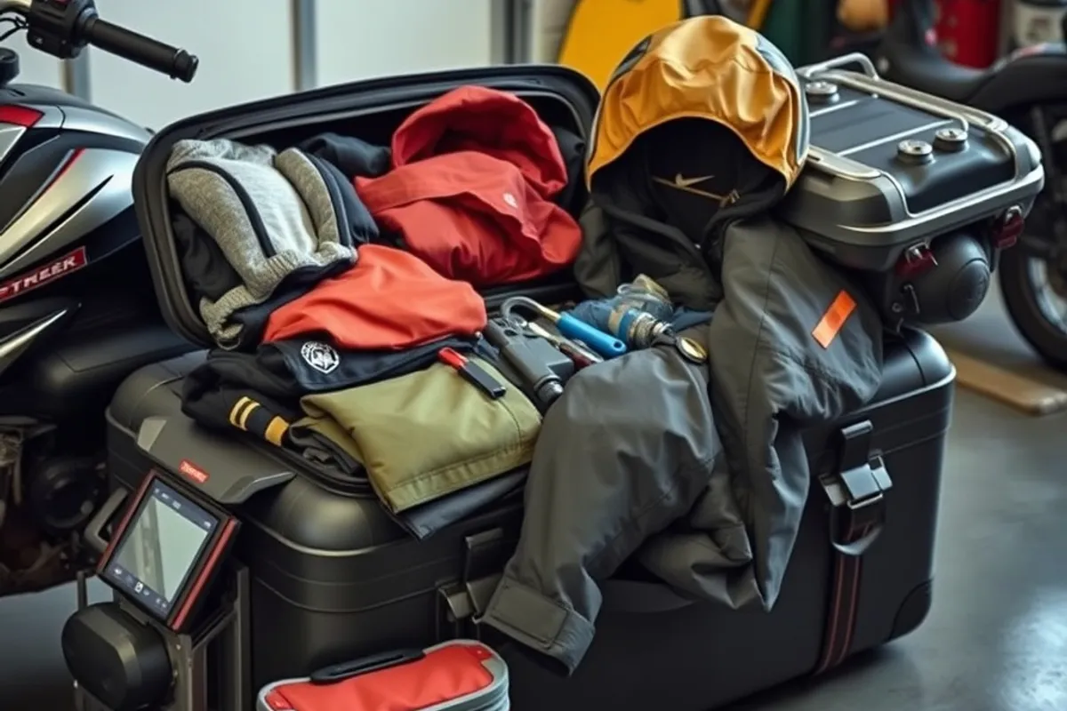 Motorcycle Luggage and Tail Bags in 2026 — Waterproofing that survives real rain